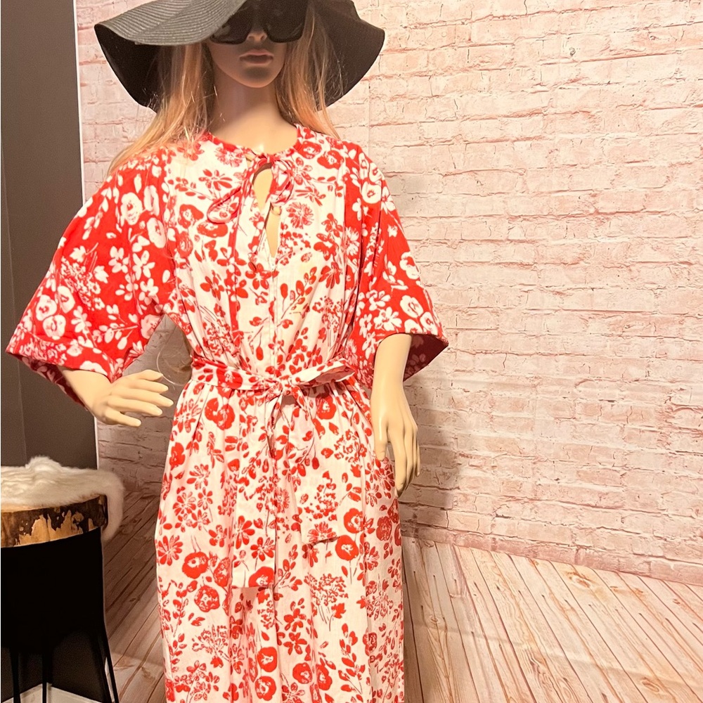 Vintage David Brown California patio dress  size small